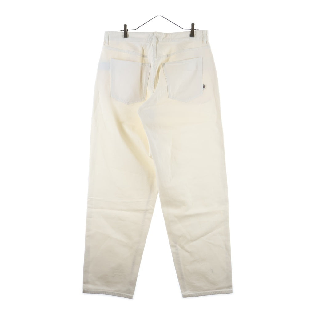 HUF(ハフ) 25AW CRROMER PANT ロゴ 刺繍 デニム パンツ ホワイト