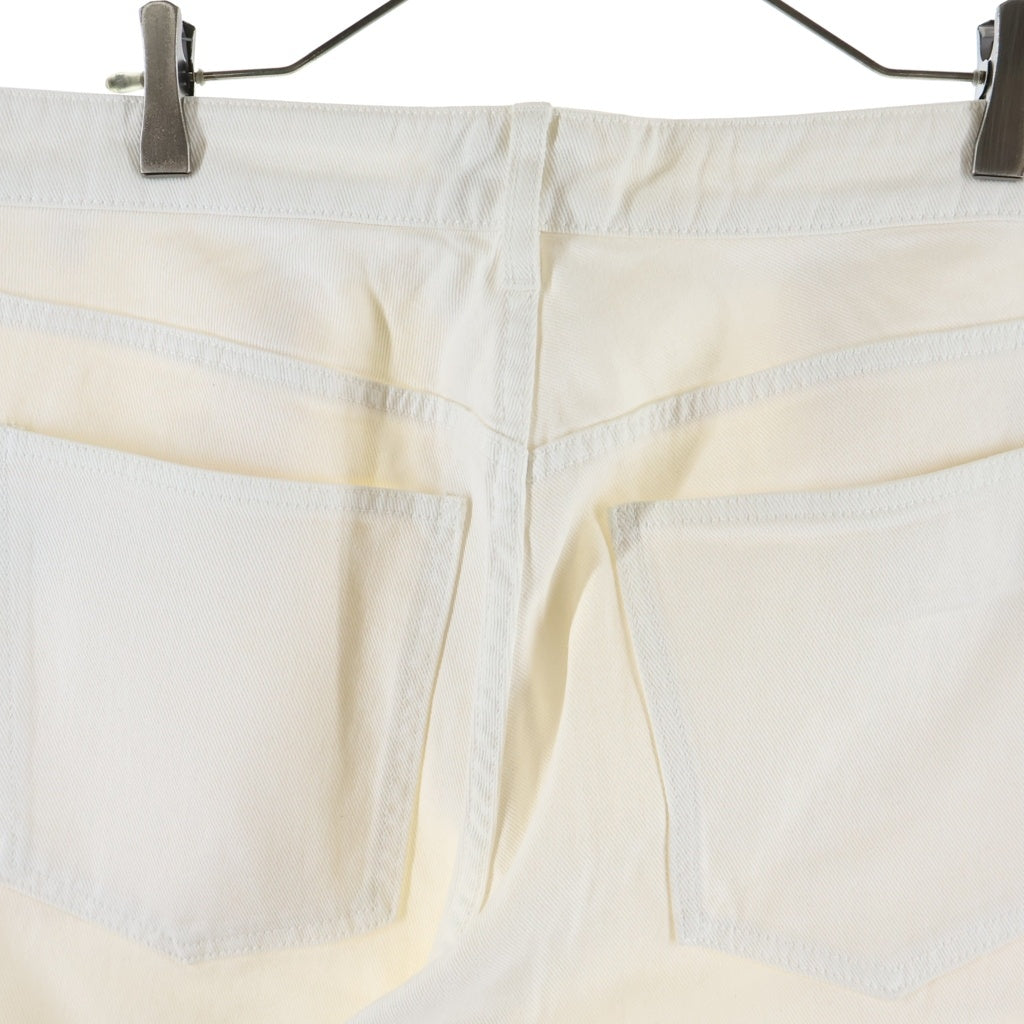 HUF(ハフ) 25AW CRROMER PANT ロゴ 刺繍 デニム パンツ ホワイト