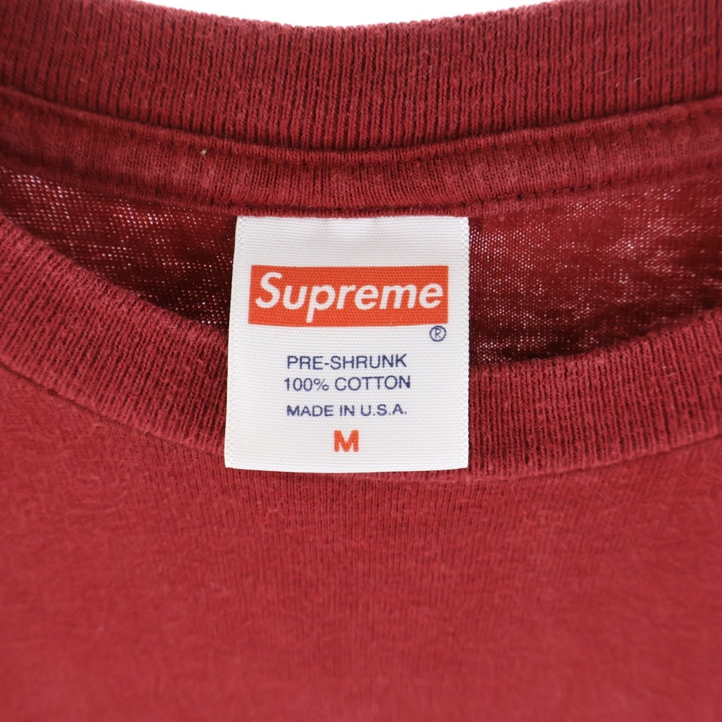 SUPREME(シュプリーム) 17AW × AKIRA Arm Tee アキラ アーム フロントプリント半袖Tシャツ カットソー レッド