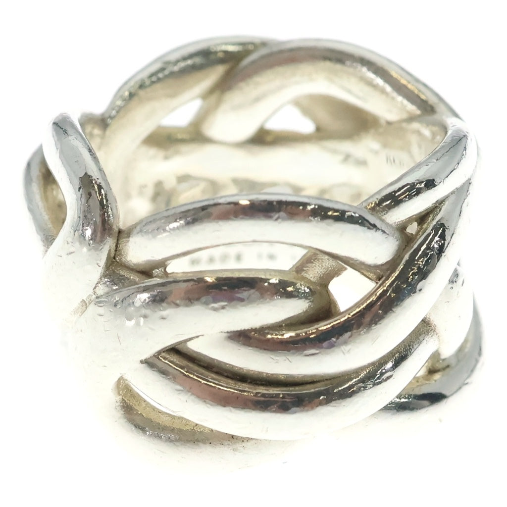 BOTTEGA VENETA(ボッテガヴェネタ) Tone Ring トーンリング 指輪 シルバー 680314-V5070
