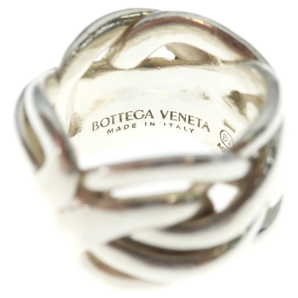 BOTTEGA VENETA(ボッテガヴェネタ) Tone Ring トーンリング 指輪 シルバー 680314-V5070