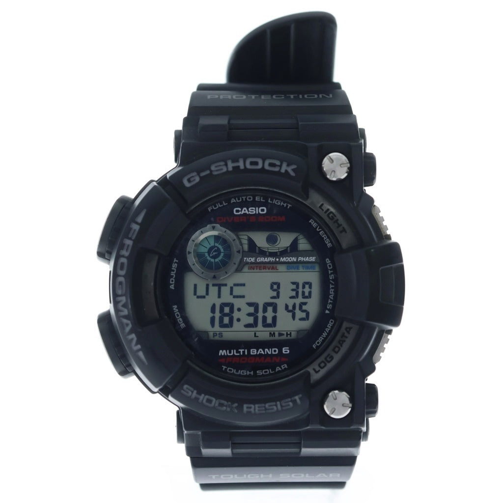 CASIO G-SHOCK(カシオ ジーショック) MASTER OF G FROGMAN ソーラー ダイバーウォッチ ブラック GWF-1000