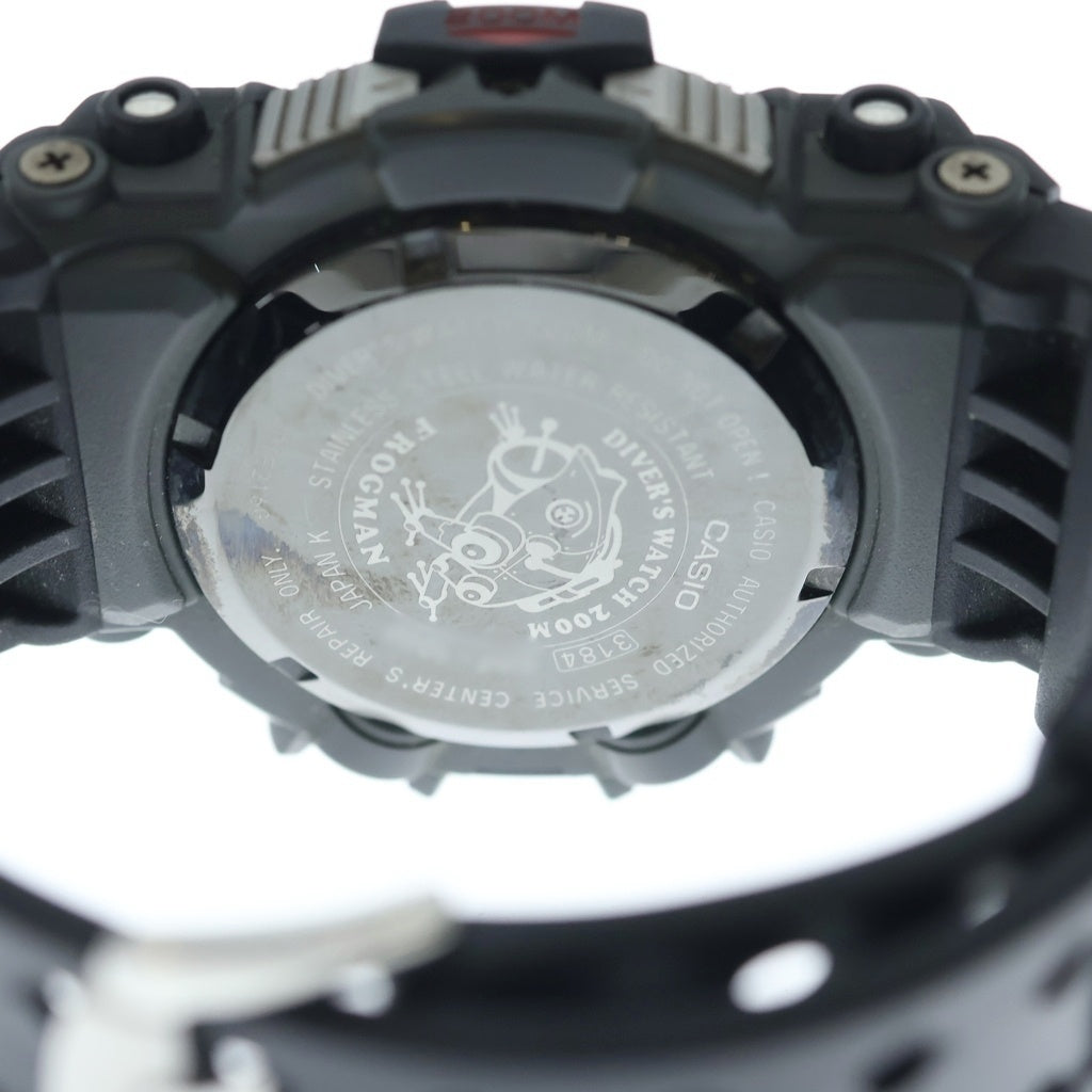 CASIO G-SHOCK(カシオ ジーショック) MASTER OF G FROGMAN ソーラー ダイバーウォッチ ブラック GWF-1000