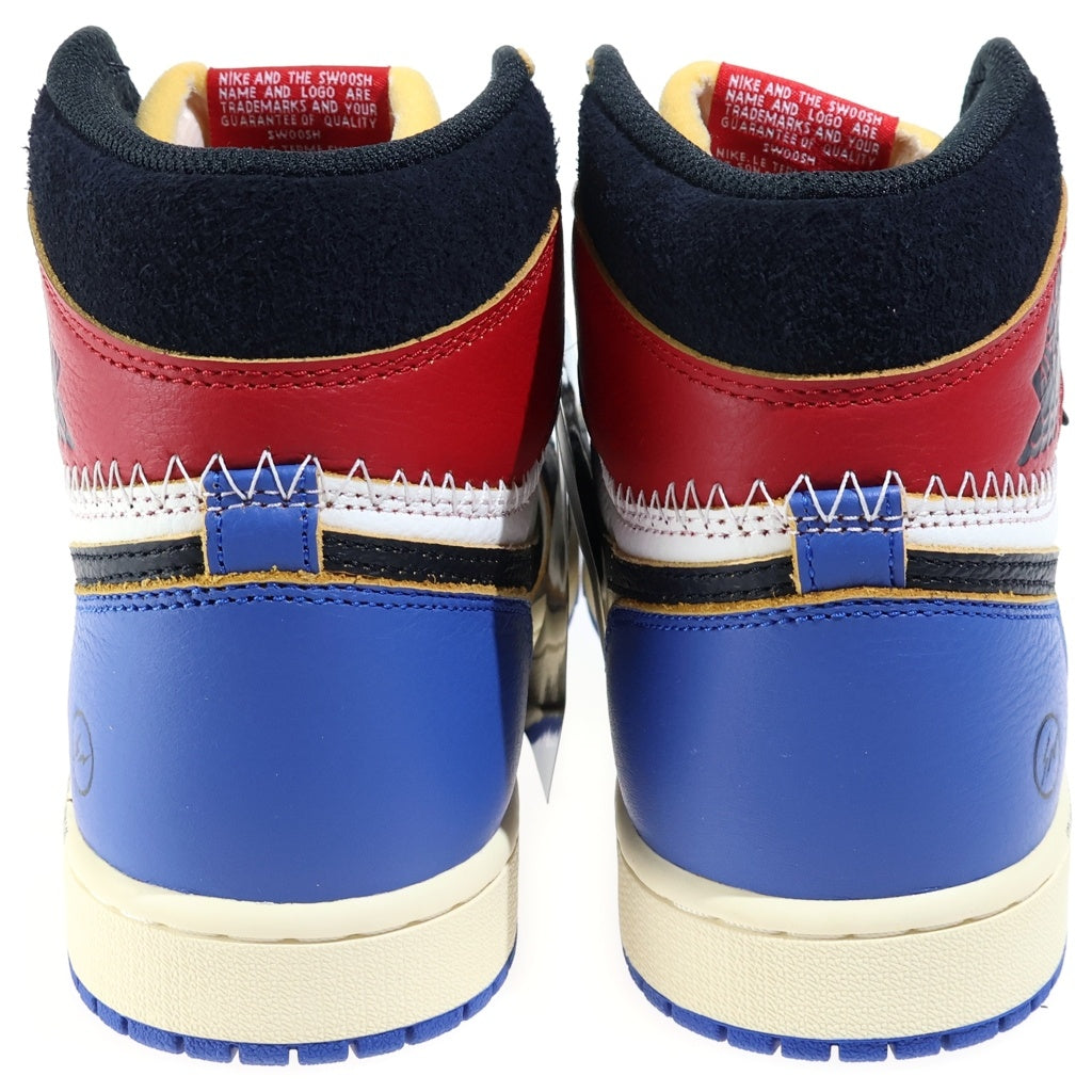 NIKE(ナイキ) ×fragment design ×UNION AIR JORDAN 1 RETRO HIGH OG SP フラグメント ユニオン エアジョーダン1 レトロ ハイカットスニーカー マルチカラー US9/27cm IO7847-002