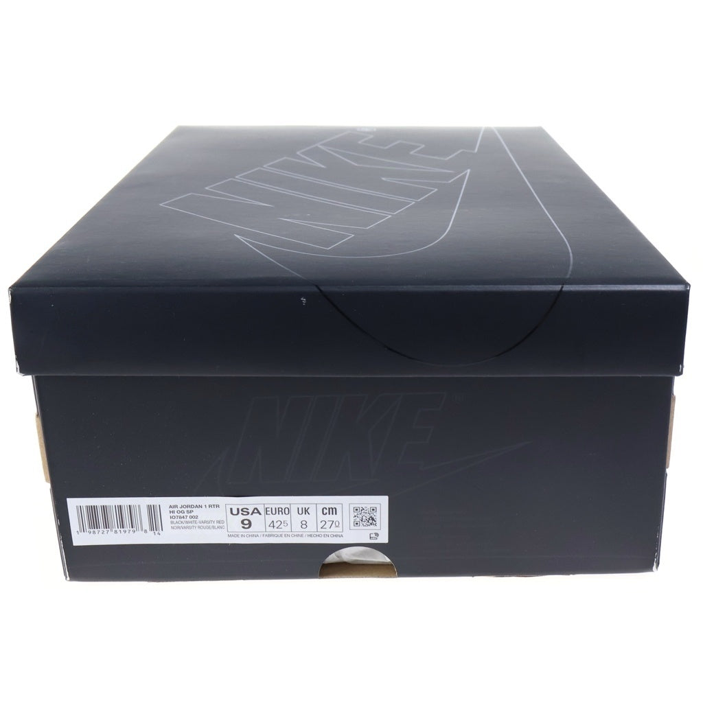 NIKE(ナイキ) ×fragment design ×UNION AIR JORDAN 1 RETRO HIGH OG SP フラグメント ユニオン エアジョーダン1 レトロ ハイカットスニーカー マルチカラー US9/27cm IO7847-002