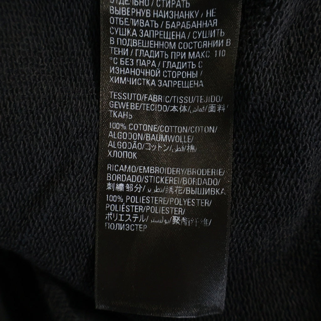 BALENCIAGA(バレンシアガ) 22AW XXXL HOODIE ロゴ刺繍 プルオーバーパーカー フーディ ブラック 713677 TNVD9