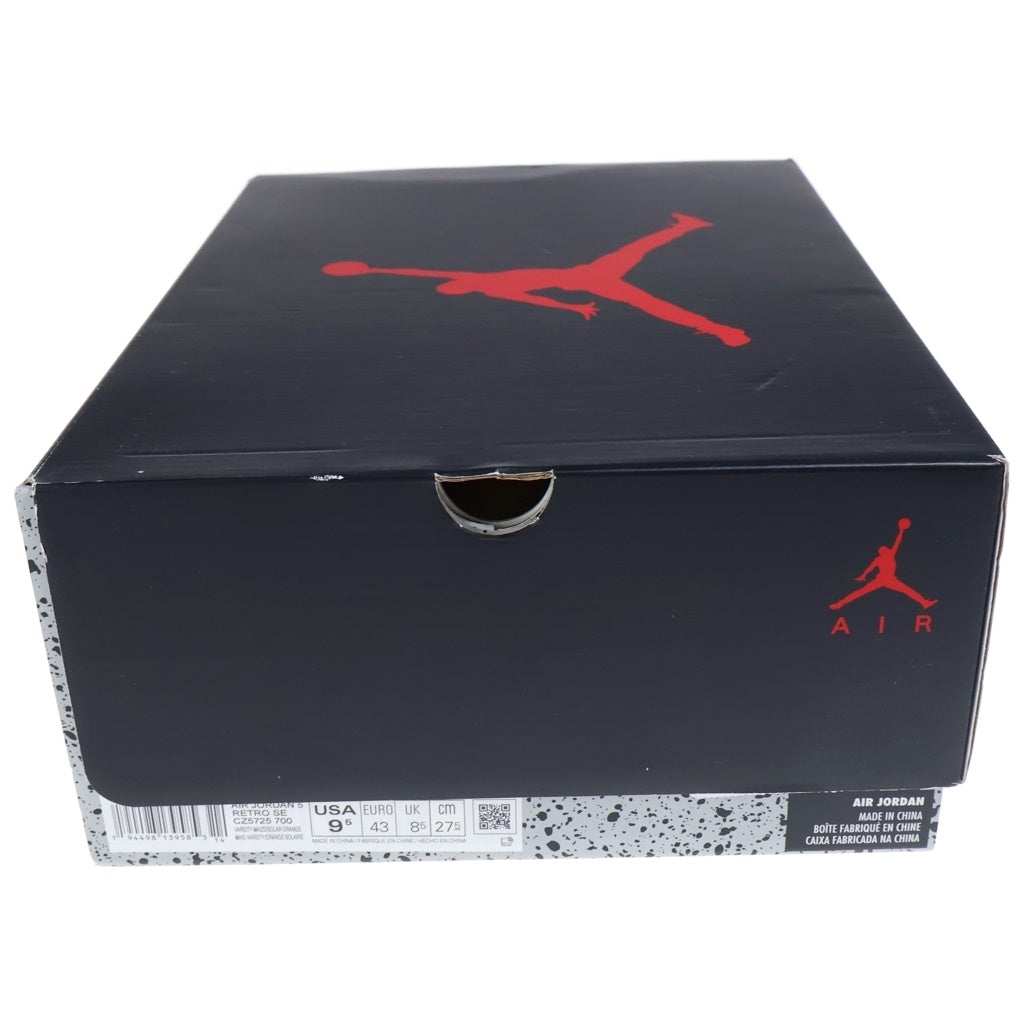 NIKE(ナイキ) AIR JORDAN5 WHAT THE エアジョーダン5 ワッツ ザ ハイカットスニーカー マルチ US9.5/27.5cm CZ5725-700