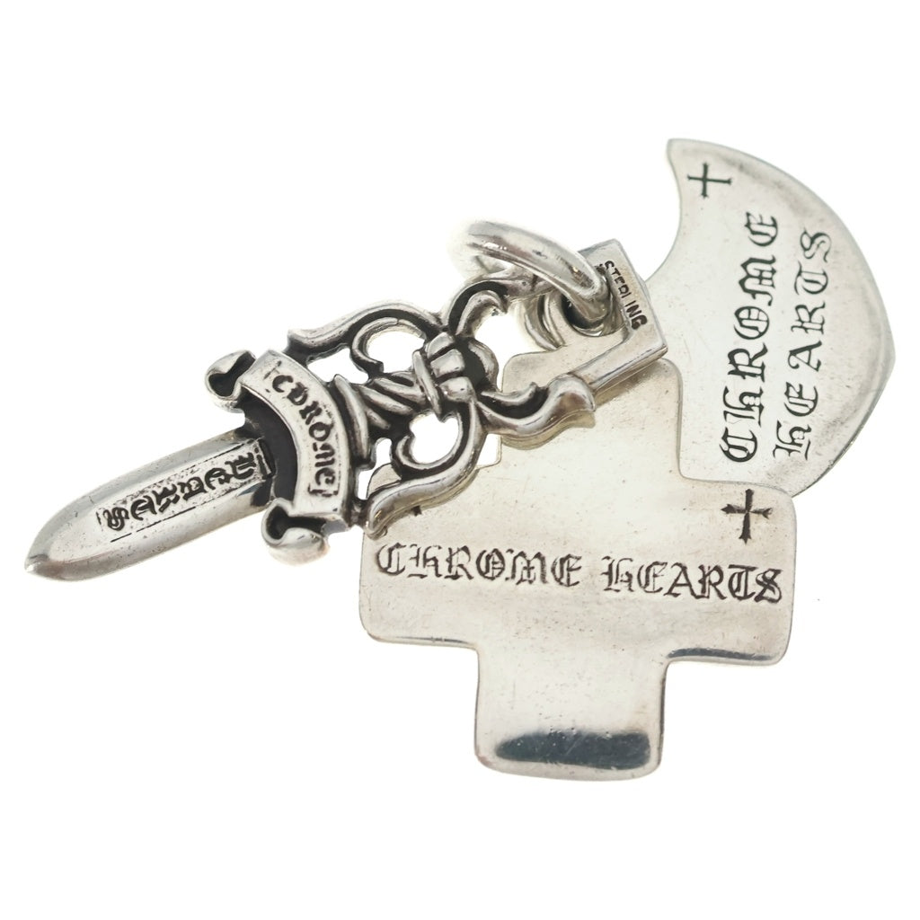 CHROME HEARTS(クロムハーツ) 3TRINKETS 3トリンケッツ ペンダントトップ シルバー BCA202