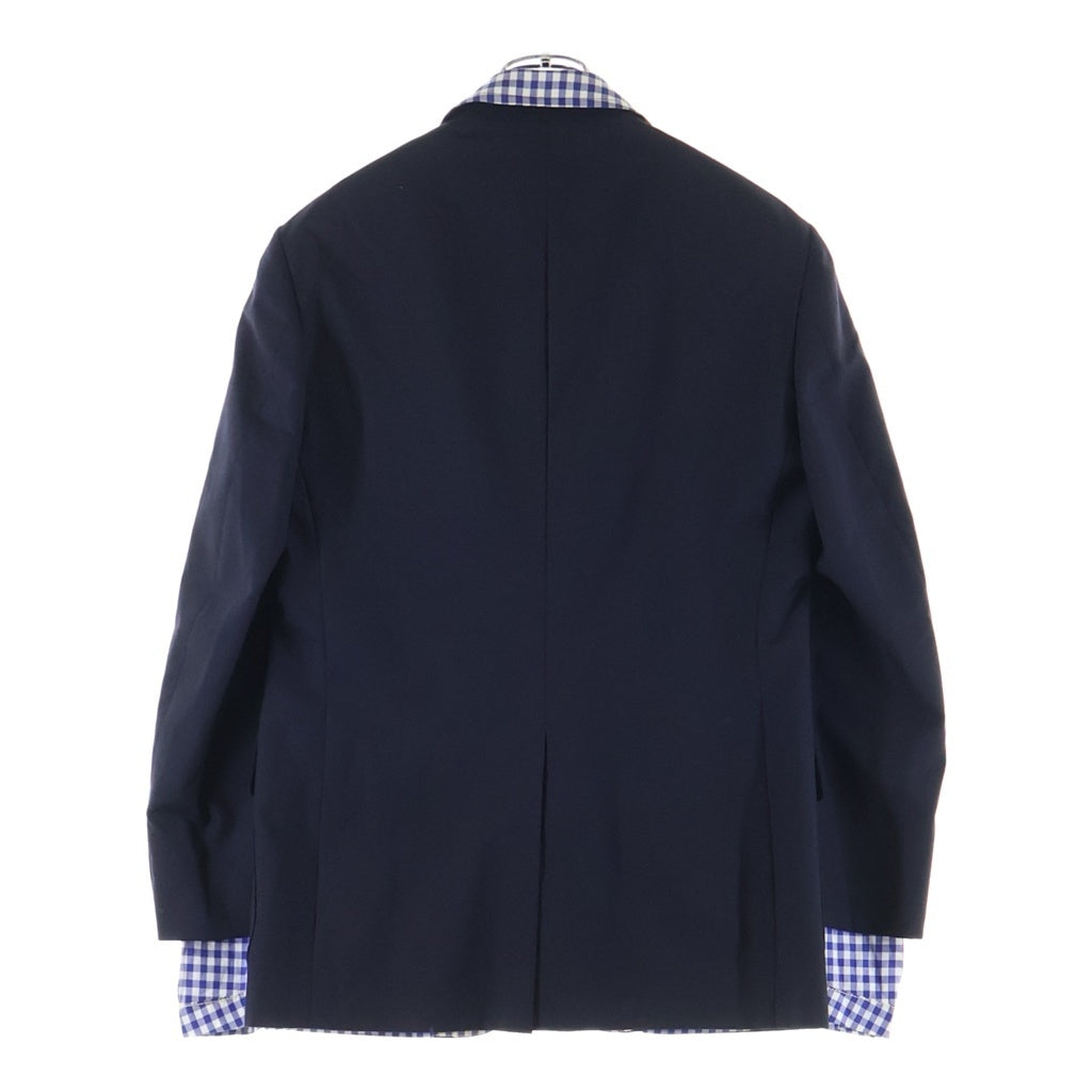 JUNYA WATANABE COMME des GARCONS(ジュンヤワタナベ コムデギャルソン) 09SS ×BROOKS BROTHERS ドッキング ギンガム チェック 金ボタン 3B テーラード ジャケット