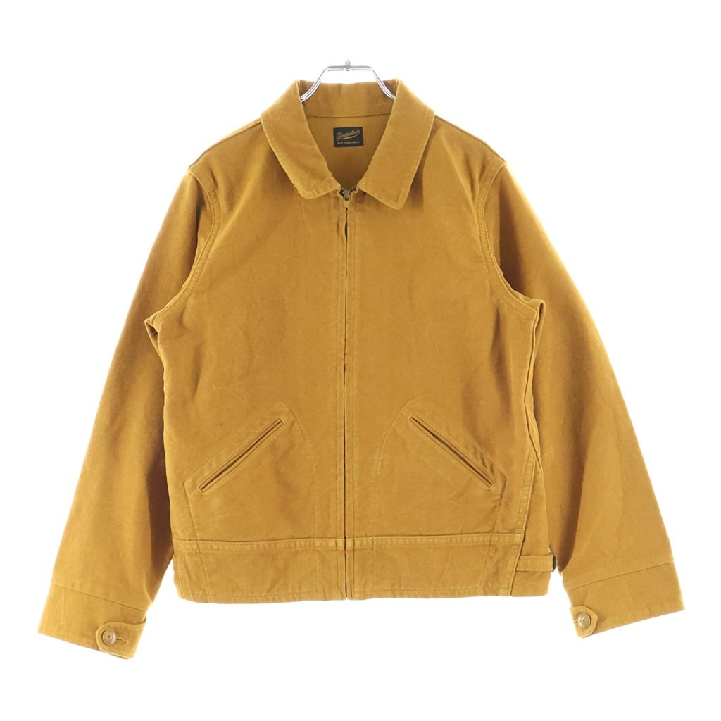 TENDERLOIN(テンダーロイン) T-MOLESKIN ZIP JKT モールスキン ジップアップ ジャケット ブラウン