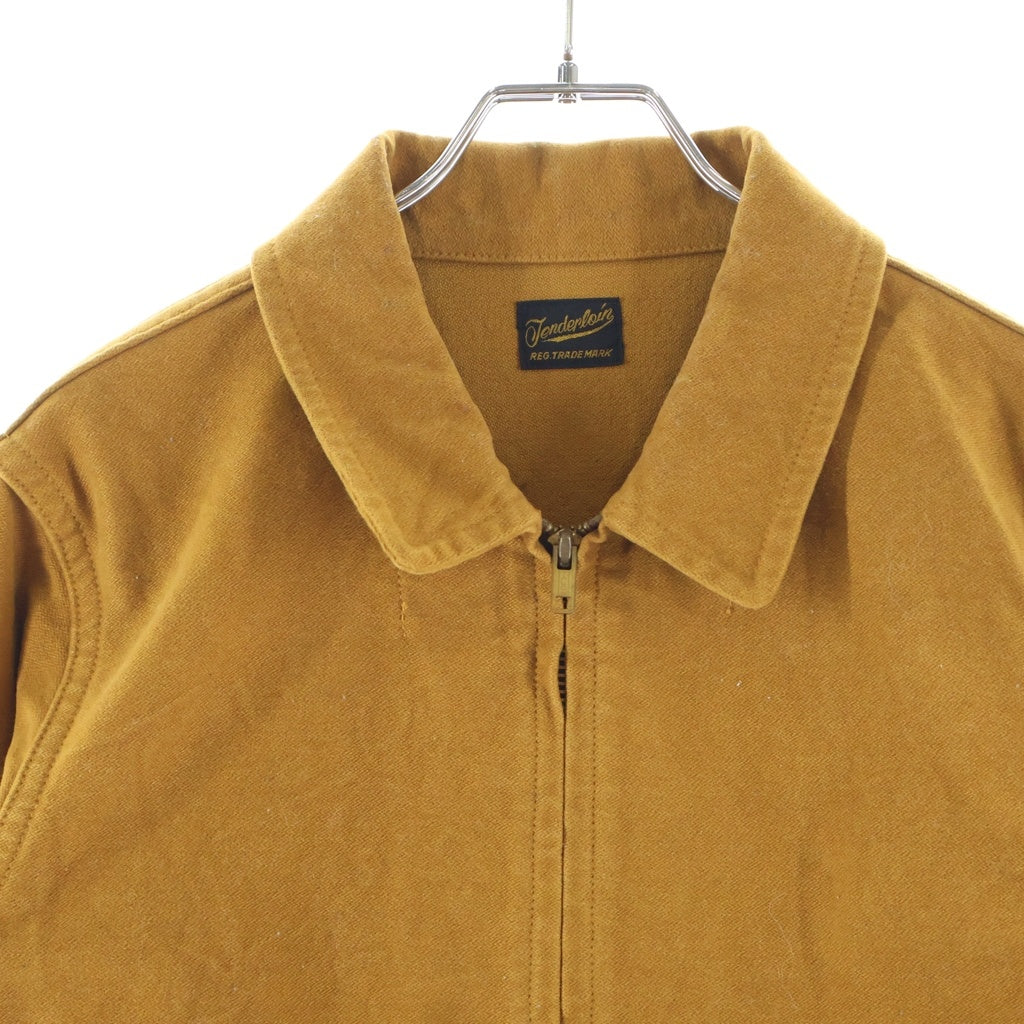 TENDERLOIN(テンダーロイン) T-MOLESKIN ZIP JKT モールスキン ジップアップ ジャケット ブラウン