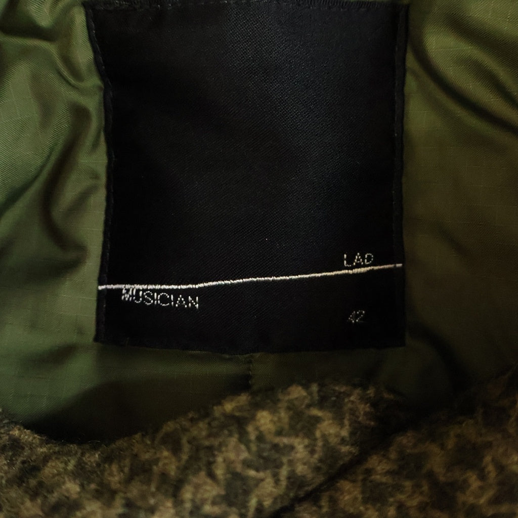 LAD MUSICIAN(ラッドミュージシャン) 13AW ライナー付き モッズコート カーキ 2213-361