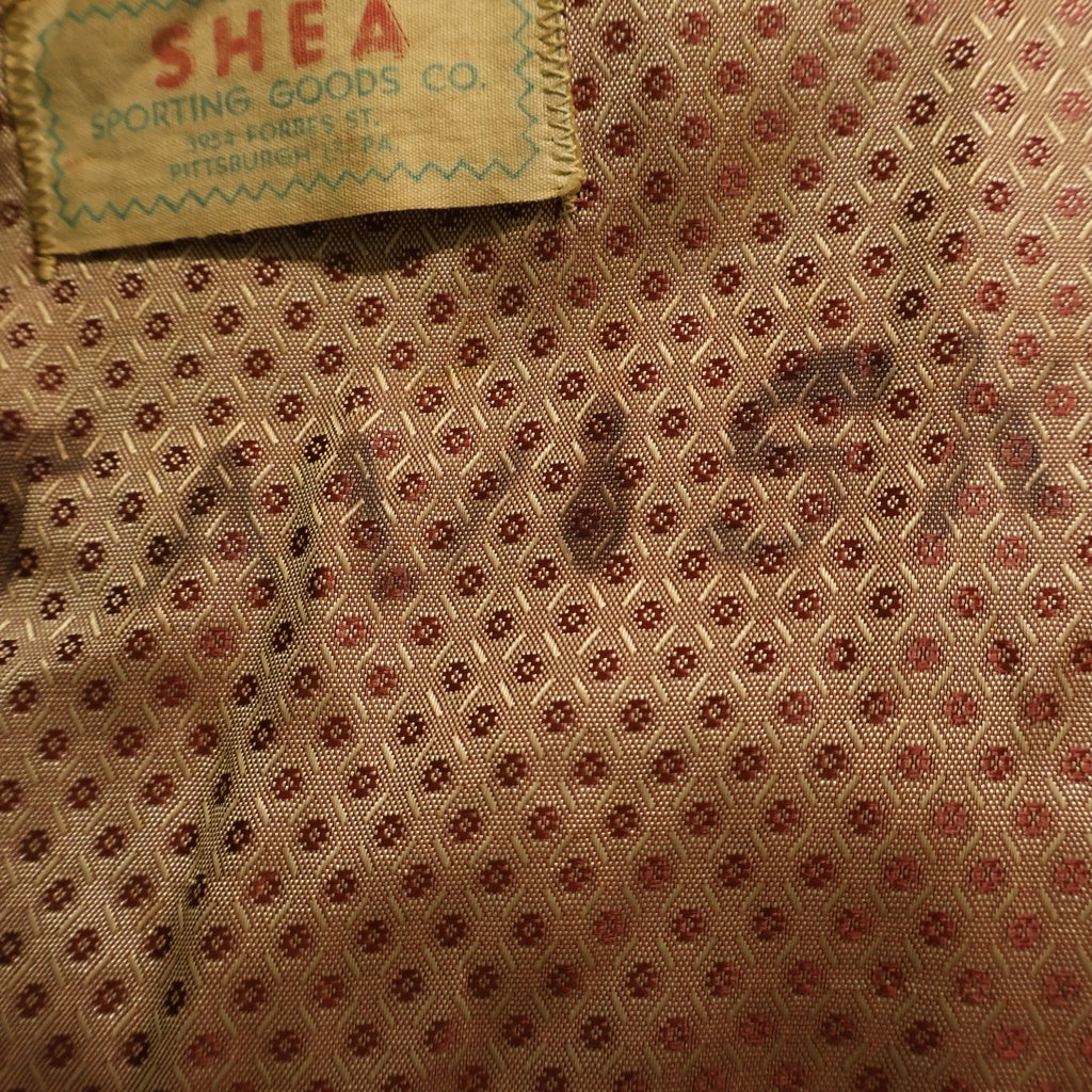 VINTAGE(ヴィンテージ) BUTWIN 50S～60S SHEA SPORTING GOODS CO. ピッツバーグ スナップボタン スタジアム ジャンパー ネイビー/イエロー
