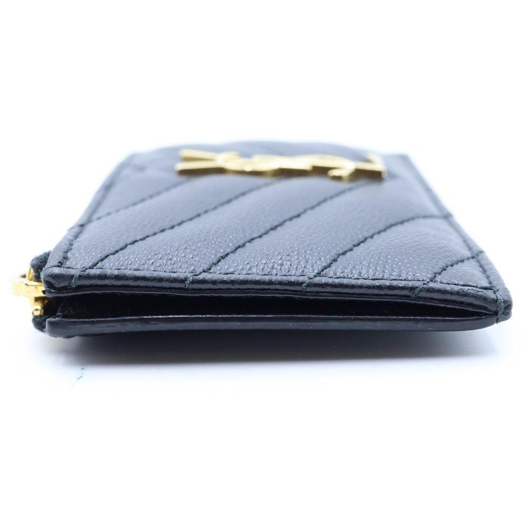 SAINT LAURENT PARIS(サンローランパリ) モノグラム フラグメントケース カードケース ブラック 607915 レディース