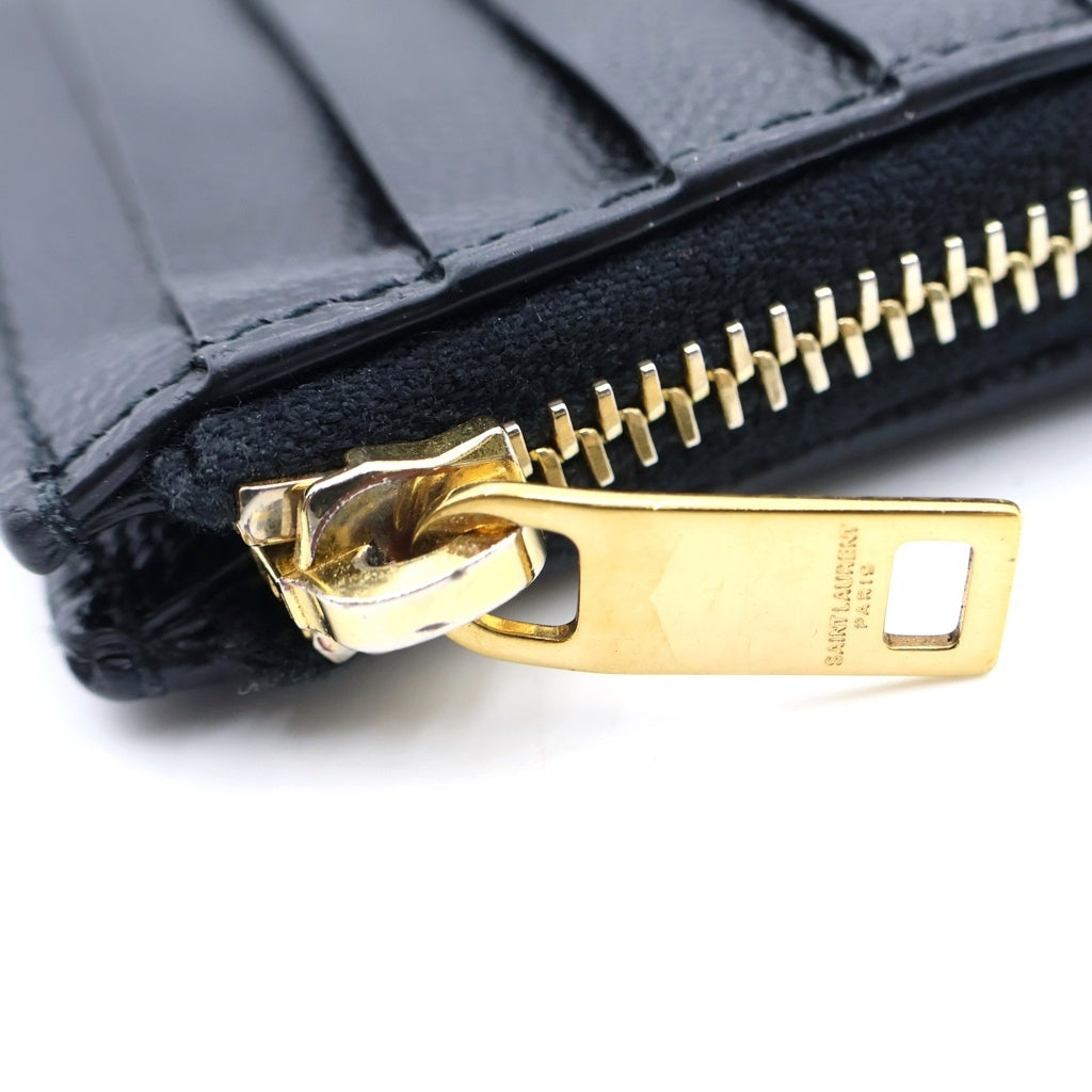 SAINT LAURENT PARIS(サンローランパリ) モノグラム フラグメントケース カードケース ブラック 607915 レディース