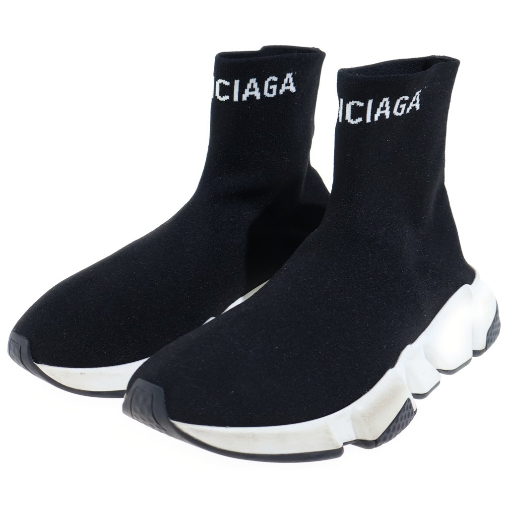 BALENCIAGA(バレンシアガ) SPEED TRAINER スピードトレーナー ハイカットスニーカー ブラック レディース US6/24cm