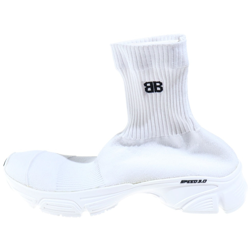 BALENCIAGA(バレンシアガ) SSPEED 3．0 スピードトレーナースニーカー ハイカットスニーカー ホワイト US9/27.5cm 654532