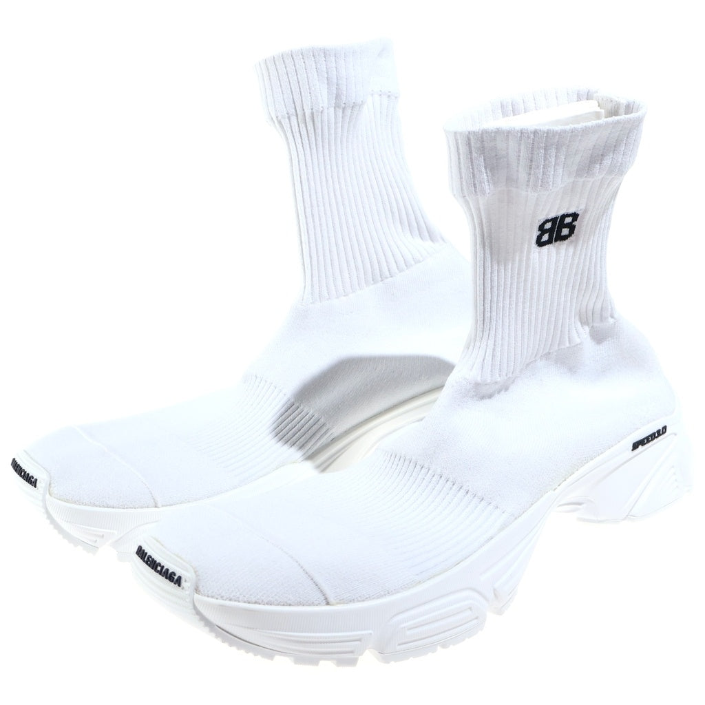 BALENCIAGA(バレンシアガ) SSPEED 3．0 スピードトレーナースニーカー ハイカットスニーカー ホワイト US9/27.5cm 654532