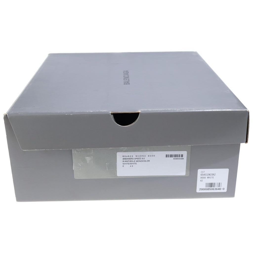 BALENCIAGA(バレンシアガ) SSPEED 3．0 スピードトレーナースニーカー ハイカットスニーカー ホワイト US9/27.5cm 654532