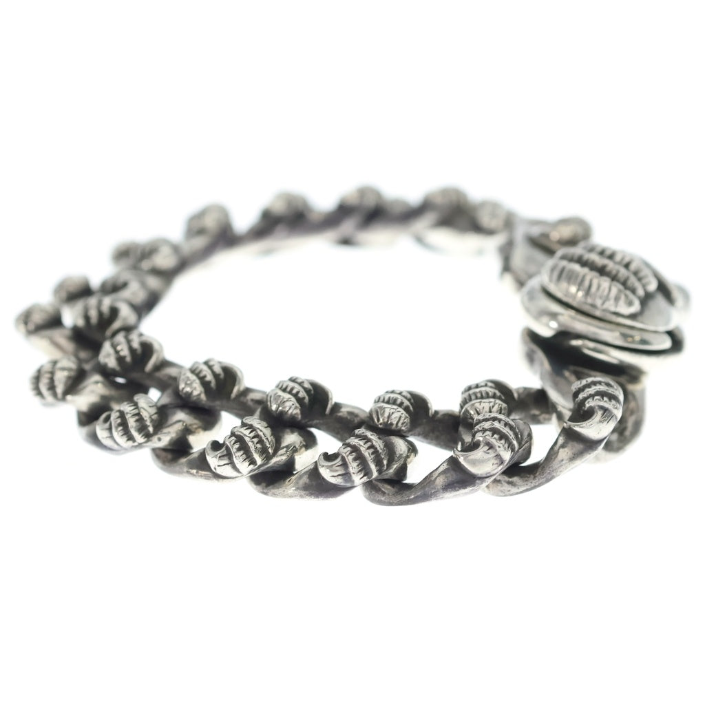 CHROME HEARTS(クロムハーツ) CROW FNCY CHN LNK ファンシーリンククリップブレスレット 13リンク シルバー
