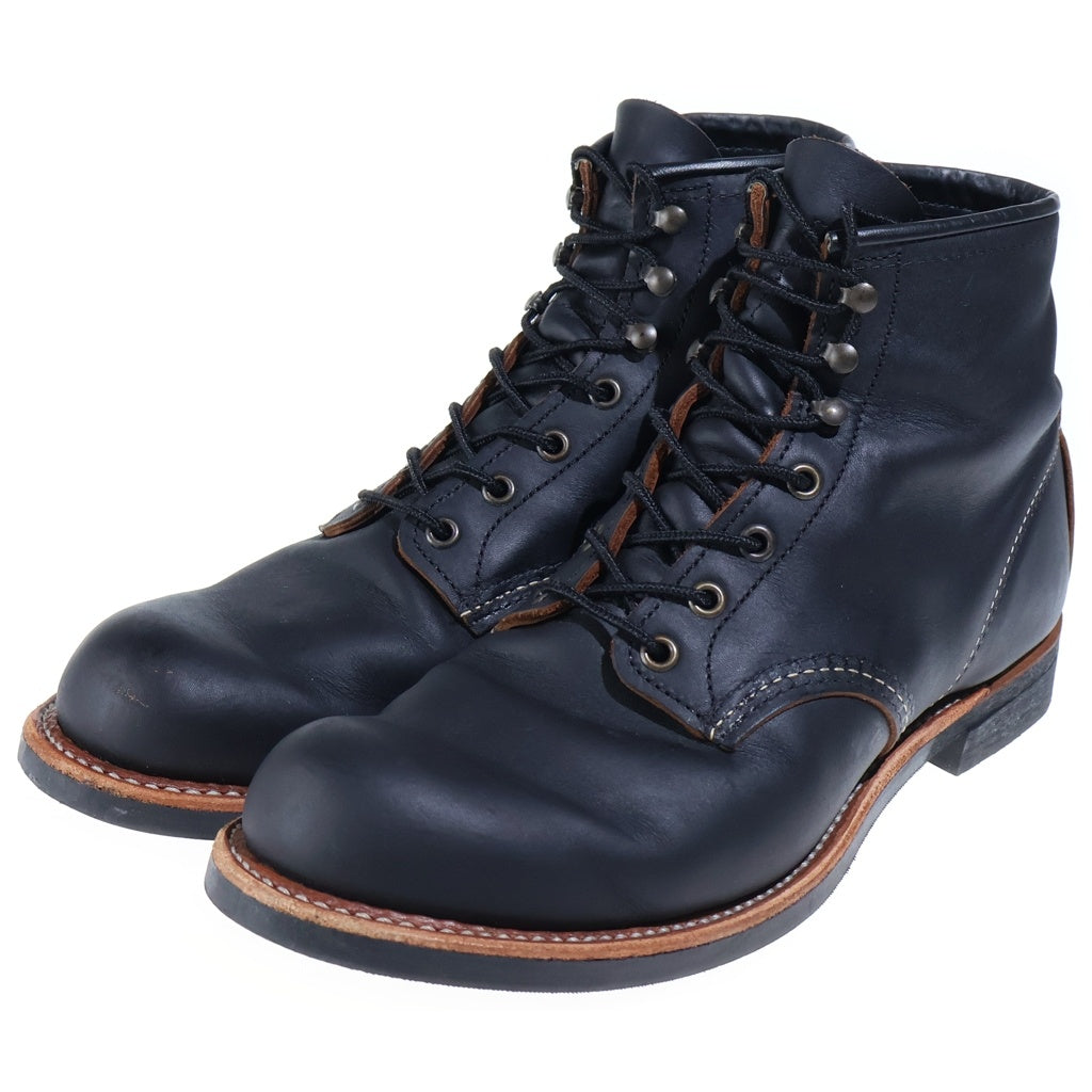 RED WING(レッド ウイング) Blacksmith ブラックスミス レザー ハイカット ブーツ ブラック US9.5/27.5cm 3345