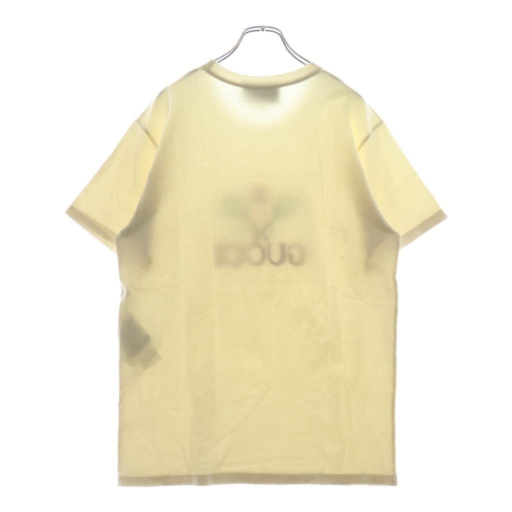 GUCCI(グッチ) 20SS Club Multi Tee ロゴ 刺繍 ラケット 半袖 Tシャツ カットソー ホワイト
