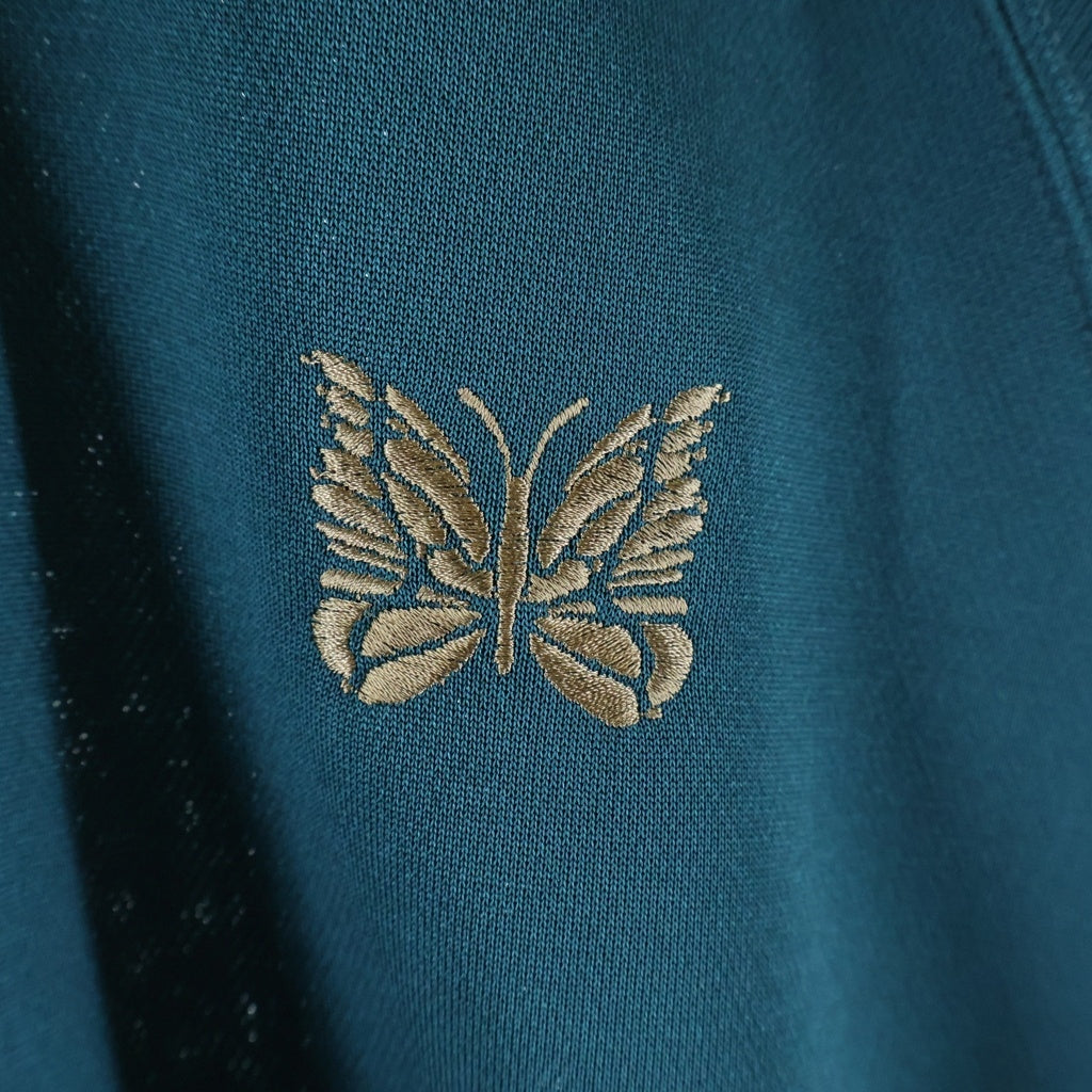 Needles(ニードルス) Track Crew Neck Shirt トラッククルーネック スウェット グリーン/ゴールド SX405
