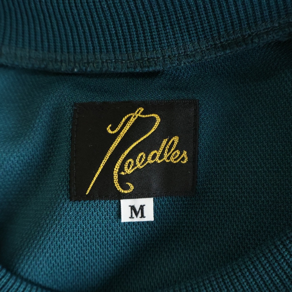 Needles(ニードルス) Track Crew Neck Shirt トラッククルーネック スウェット グリーン/ゴールド SX405