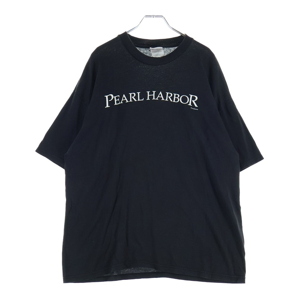 VINTAGE(ヴィンテージ) 00s PEARL HARBOR LOGO T-Shirt パールハーバー ロゴプリント半袖Tシャツ カットソー ブラック