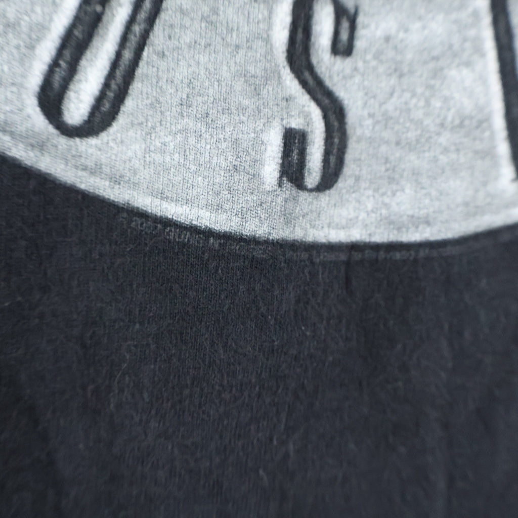 VINTAGE(ヴィンテージ) 00s GUNS N' ROSES LOGO T-Shirt ガンズアンドローゼズ フロントロゴプリント半袖Tシャツ カットソー ブラック