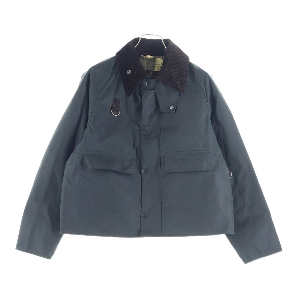 Barbour(バブアー) SPEY スペイ ワックス コットン ショート ブルゾン ジャケット カーキ 232MWX1212