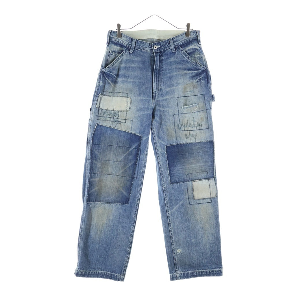 UNIVERSAL OVERALL(ユニバーサルオーバーオール) 12.75oz CONE DENIM リメイクペインターパンツ インディゴ HT2433601-C