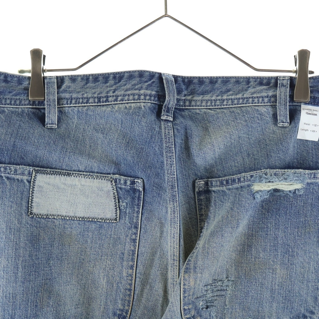 UNIVERSAL OVERALL(ユニバーサルオーバーオール) 12.75oz CONE DENIM リメイクペインターパンツ インディゴ HT2433601-C