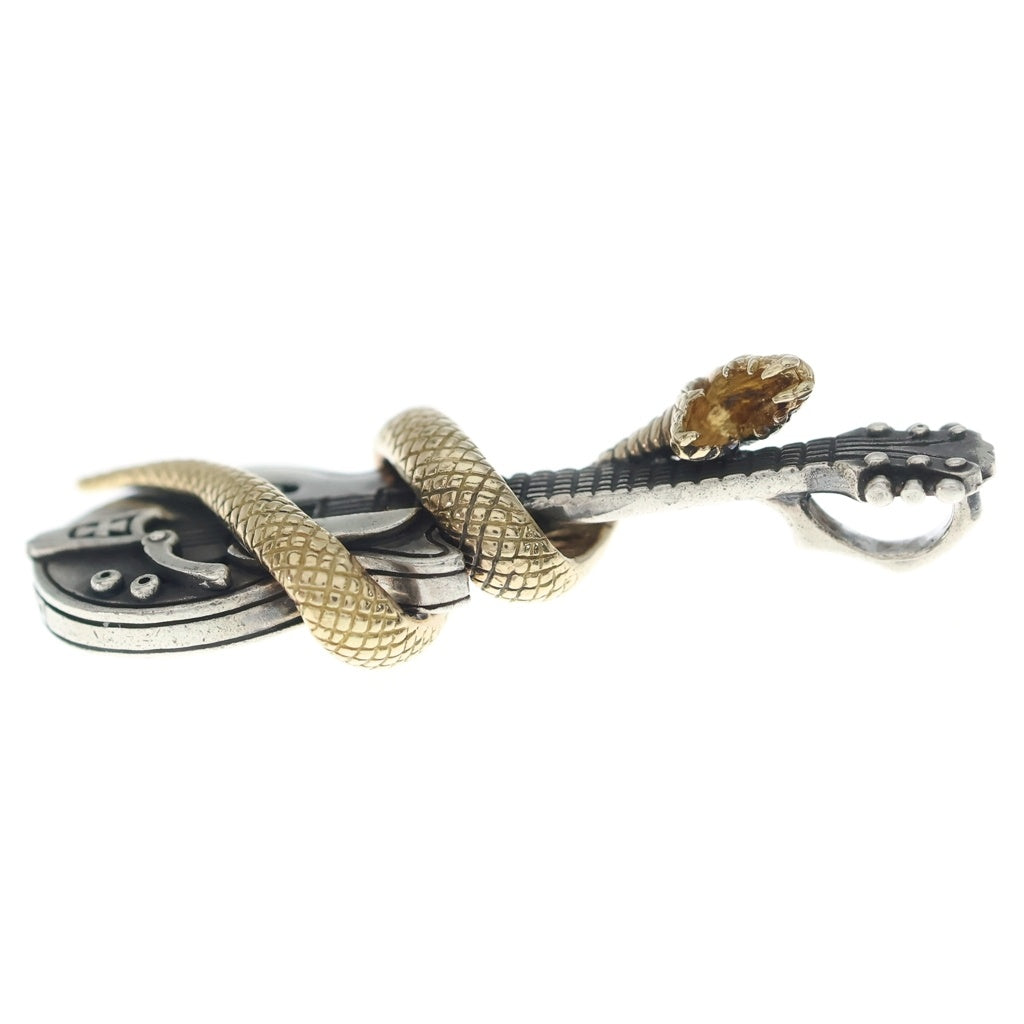 DEAL DESIGN(ディールデザイン) ヘルズギター 18K シルバー コンビ トップ シルバー/ゴールド