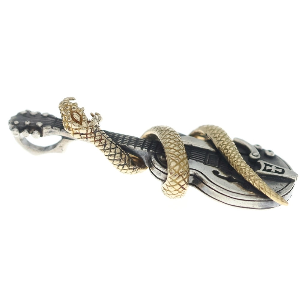 DEAL DESIGN(ディールデザイン) ヘルズギター 18K シルバー コンビ トップ シルバー/ゴールド