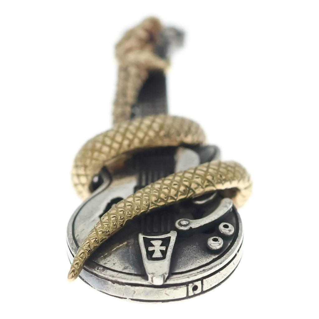 DEAL DESIGN(ディールデザイン) ヘルズギター 18K シルバー コンビ トップ シルバー/ゴールド