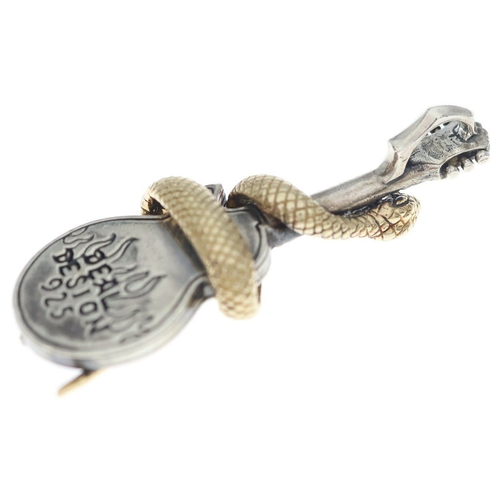 DEAL DESIGN(ディールデザイン) ヘルズギター 18K シルバー コンビ トップ シルバー/ゴールド