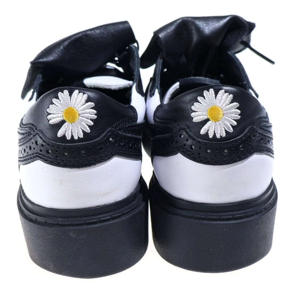 NIKE(ナイキ) ×PEACEMINUSONE KWONDO1 ピースマイナスワン レザーローカットスニーカー ブラック/ホワイト US11/29cm DH2482-101
