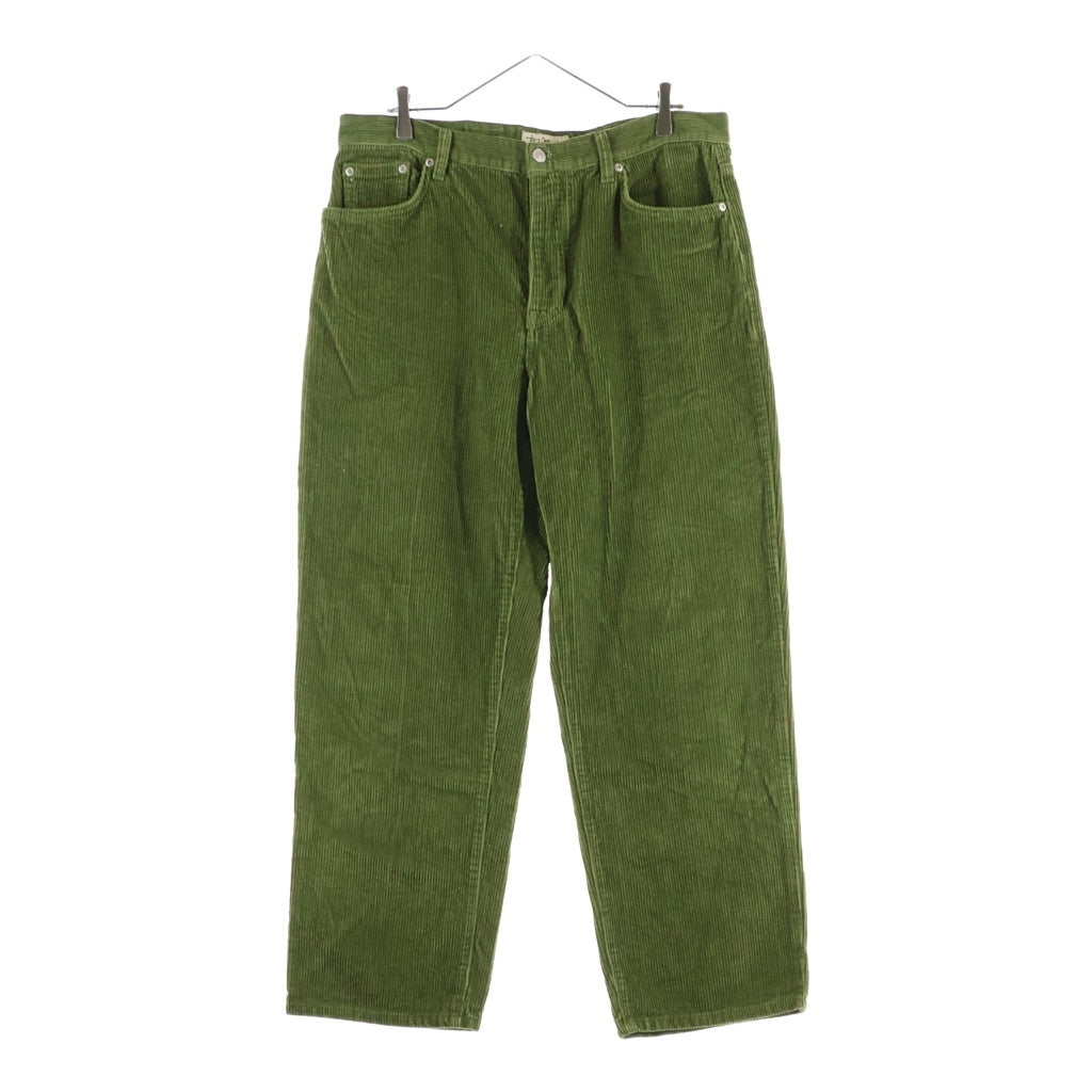 STUSSY(ステューシー) Corduroy Big OL Pant コーデュロイ ビッグオル パンツ グリーン 116509