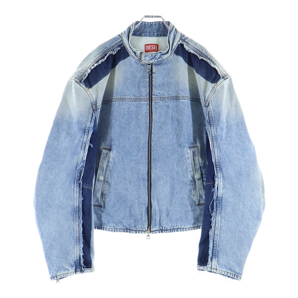 DIESEL(ディーゼル) D-MARGE-S1 ジップアップ デニム ジャケット インディゴ 0GHAC