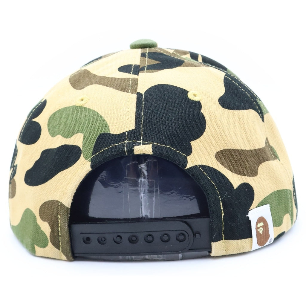 A BATHING APE(アベイシングエイプ) 1st Camo BAPE 6-PANEL CAP キャップ 帽子 カーキ