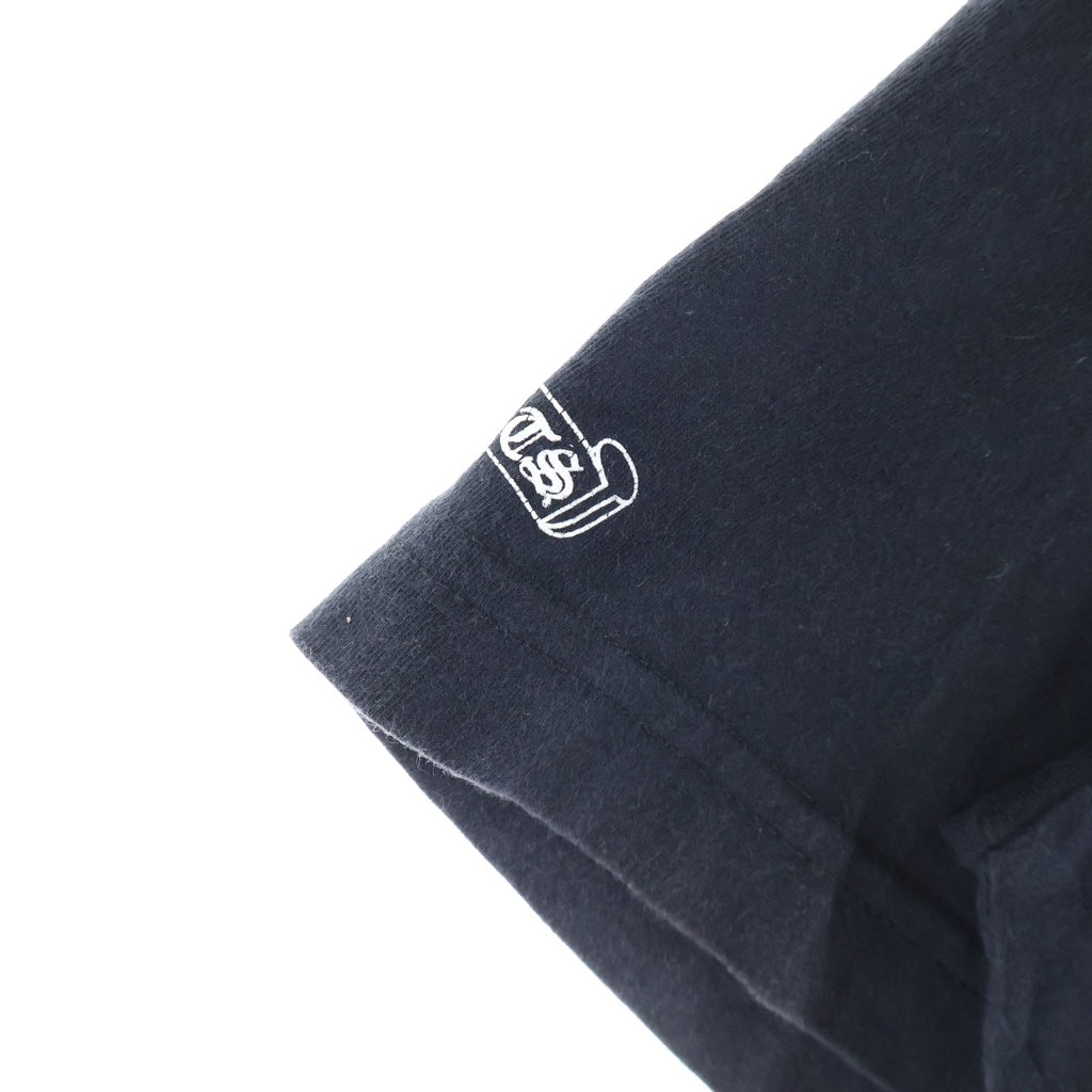 CHROME HEARTS(クロムハーツ) Cemetery Cross Tire Track Tee セメタリークロスタイヤトラック 半袖 クルーネック Tシャツ ブラック