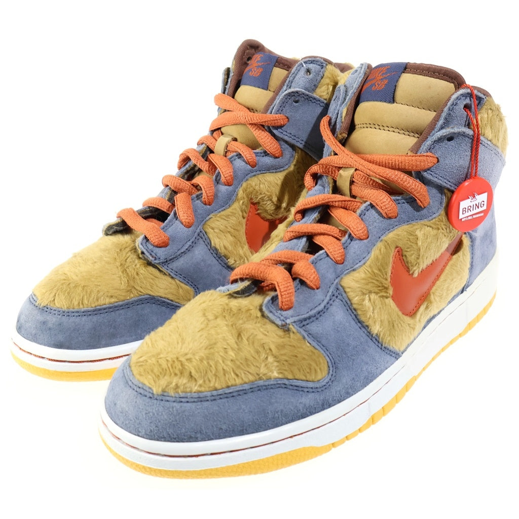 NIKE(ナイキ) 【観賞用 2006年製】 DUNK LOW PAPA BEAR ダンク パパベア ローカットスニーカー イエロー/ブルー US9/27cm 313171-781