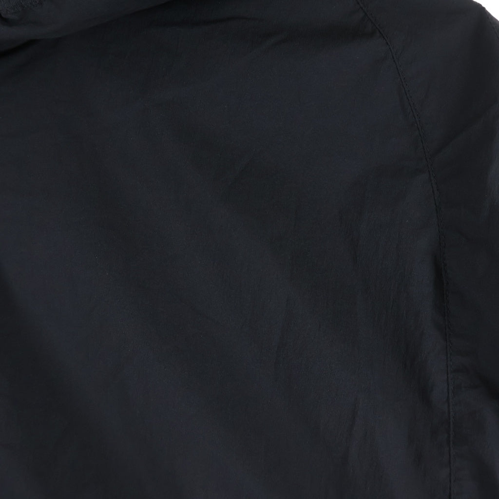 JIAN YE(ジェン イェ) 25AW BASIC UNIT 05 改 ナイロンジャケット 切り替え ナイロン ジップアップ ジャケット ブラック JI-25AW-BU05