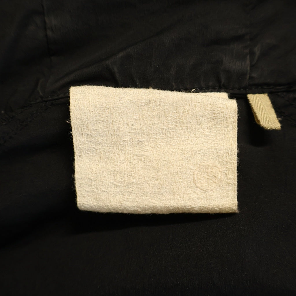 JIAN YE(ジェン イェ) 25AW BASIC UNIT 05 改 ナイロンジャケット 切り替え ナイロン ジップアップ ジャケット ブラック JI-25AW-BU05