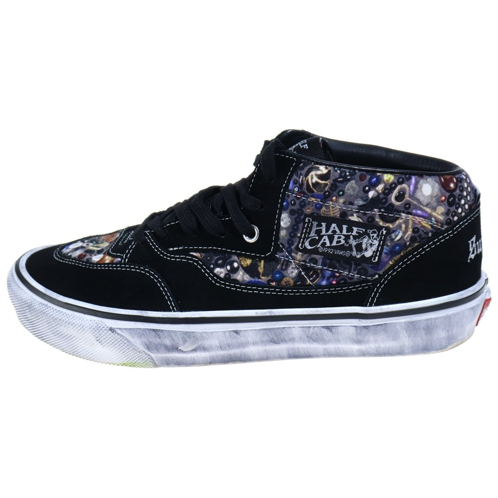 VANS(ヴァンズ) 26SS ×Supreme×Mike Kelley Half Cab ×シュプリーム×マイク・ケリー ハーフキャブ ミドルカットスニーカー ブラック VN00112HBLU