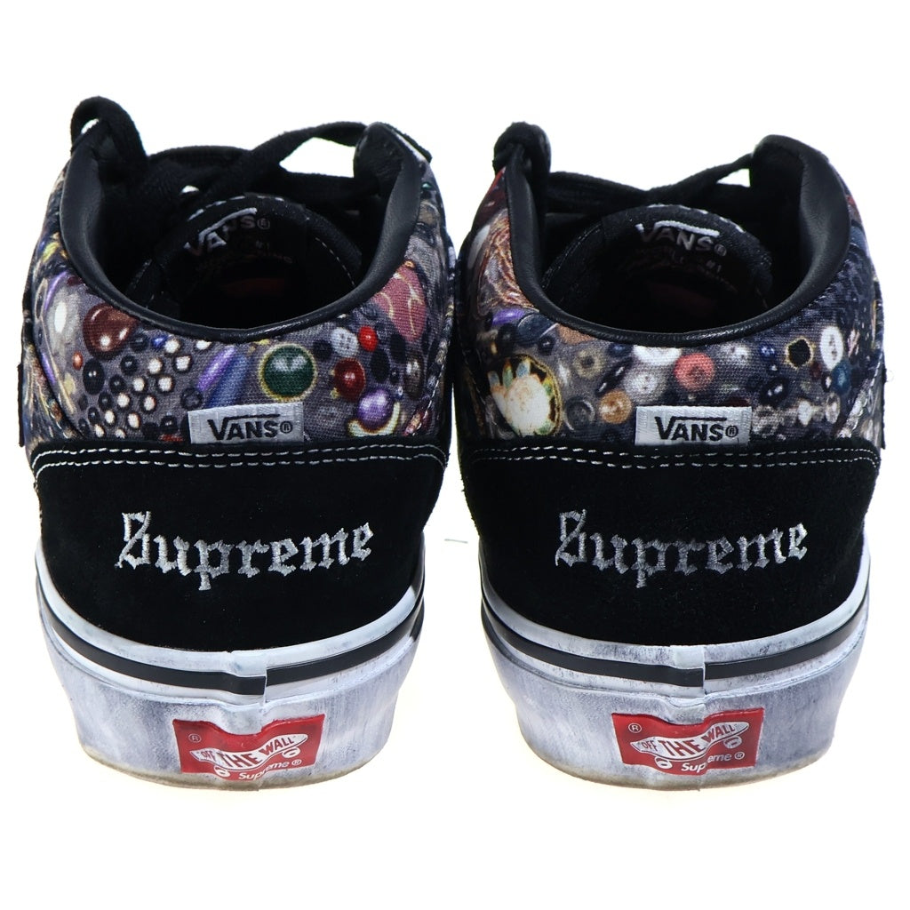 VANS(ヴァンズ) 26SS ×Supreme×Mike Kelley Half Cab ×シュプリーム×マイク・ケリー ハーフキャブ ミドルカットスニーカー ブラック VN00112HBLU