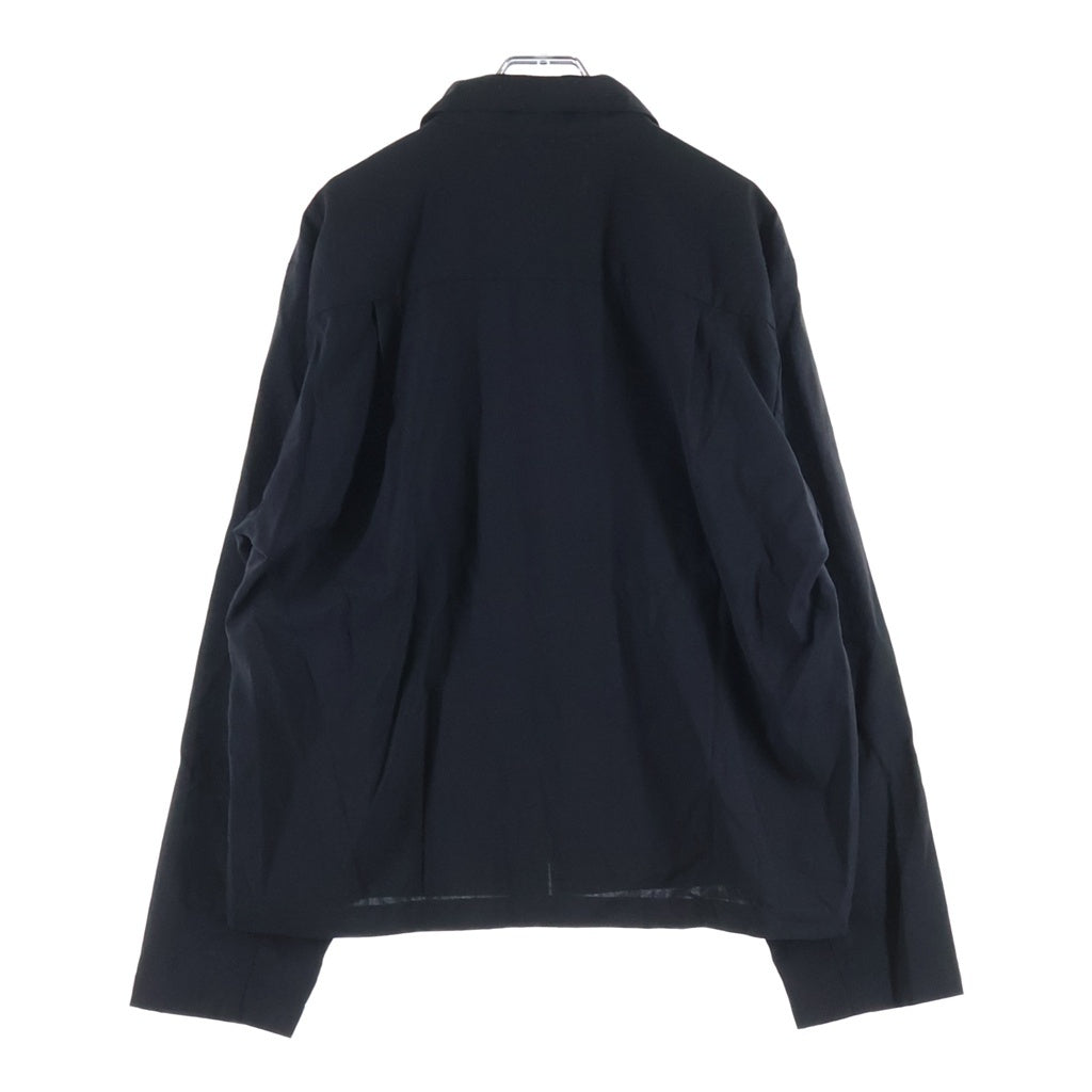 CHROME HEARTS(クロムハーツ) OLD ダガージップ スタンダードカラー ウール ジップアップ ジャケット ブラック