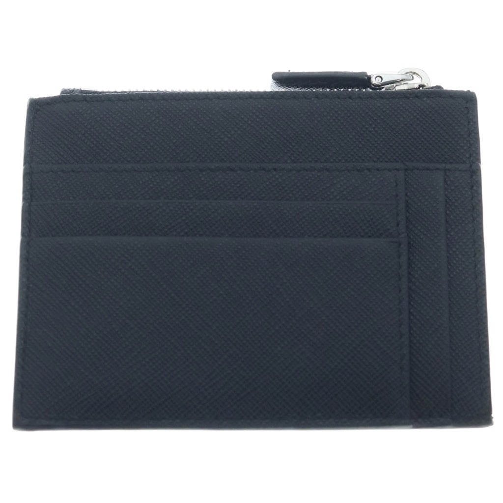 PRADA(プラダ) サフィアーノ トライアングル カード ケース ブラック 2MC067