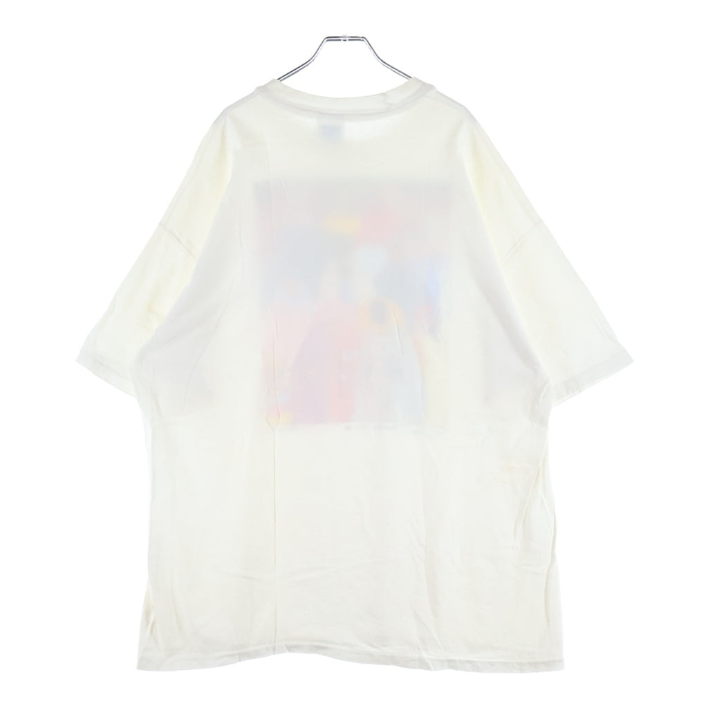 VINTAGE(ヴィンテージ) 90S キキ スアレス アート プリント 半袖 Tシャツ カットソー ホワイト